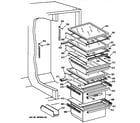 Kenmore 36358277891 fresh food section diagram