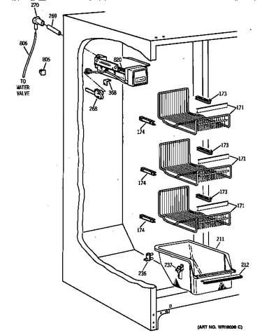 Freezer section