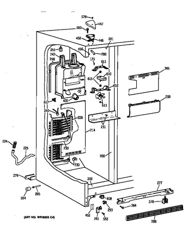 Freezer section