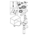 Whirlpool ACQ214XG0 optional parts (not included) diagram