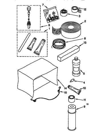 Optional parts (not included)
