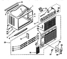 Whirlpool ACQ294XG0 cabinet diagram