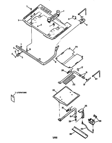 Burner section