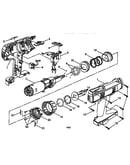 Motor and housing assembly