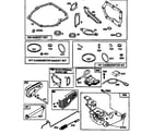 Craftsman 917377730 gasket set and carburetor bracket diagram