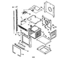 Whirlpool RBD306PDB6 oven diagram