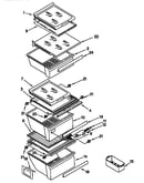 Refrigerator shelf