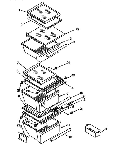 Refrigerator shelf