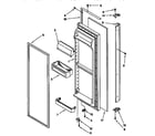 Kenmore 10657579791 refrigerator door diagram