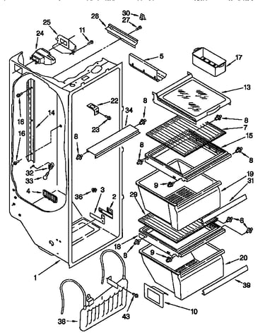 Refrigerator liner