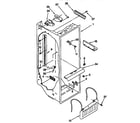 Whirlpool GD27DQXFN01 refrigerator liner diagram