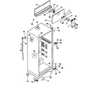 Kenmore 25338302892 cabinet parts diagram