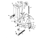 Kenmore 25358685890 cabinet parts diagram