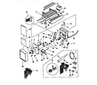 Kenmore 25358685890 icemaker diagram