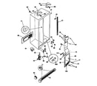 Kenmore 25358087890 cabinet parts diagram