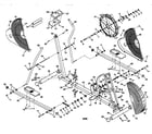 Weslo WLEL42071 unit parts diagram