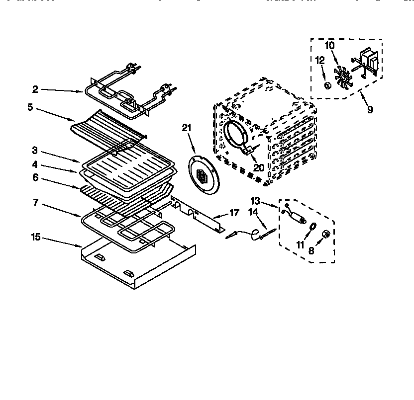 Internal oven