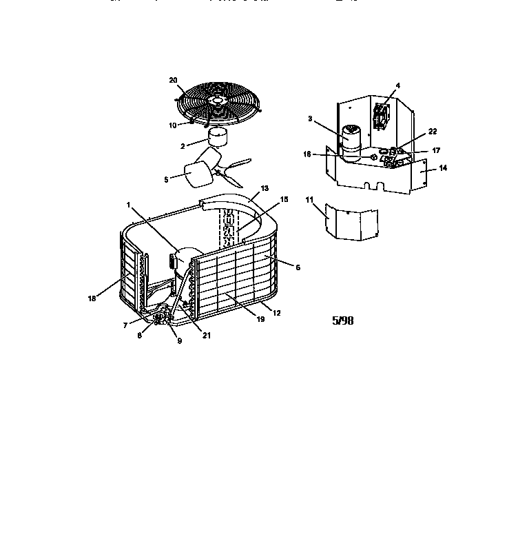 Air conditioning outdoor unit