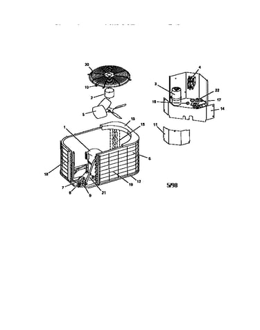 Air conditioning outdoor unit