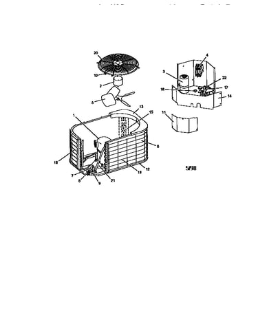 Air conditioning outdoor unit