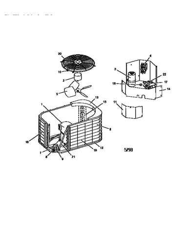Air conditioning outdoor unit