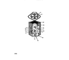 York E2FD036S25A heat pump outdoor unit diagram