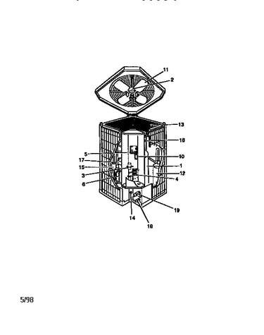 Heat pump outdoor unit