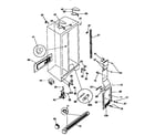 Kenmore 25358085890 cabinet parts diagram