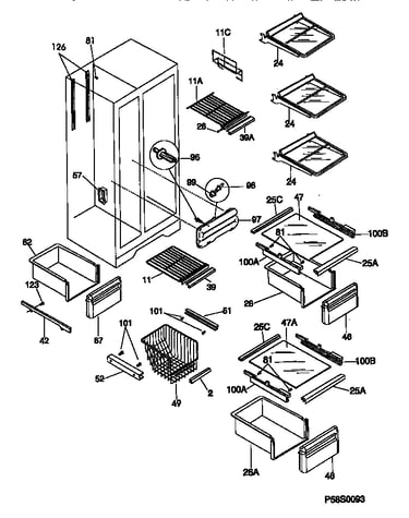 Shelves and accessories