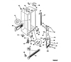 Kenmore 25358677890 cabinet parts diagram