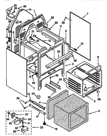 Oven chassis