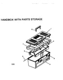 Handlebox with parts storage