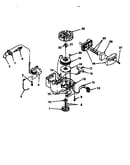 Ignition/starter/air cleaner/clutch