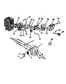 Carburetor, muffler, air filter