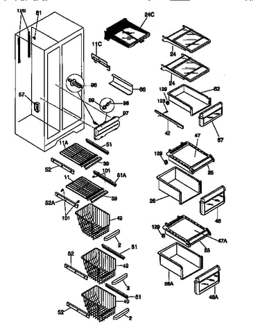 Shelves and accessories