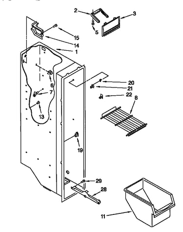 Freezer liner