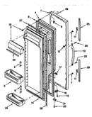 Refrigerator door
