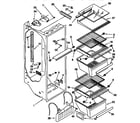 Kenmore 10657532791 refrigerator liner diagram
