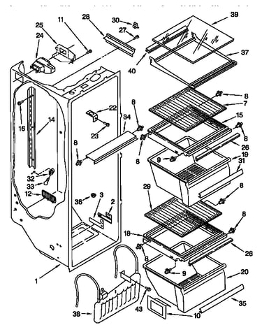 Refrigerator liner