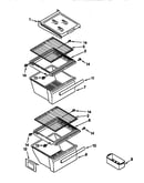 Refrigerator shelf
