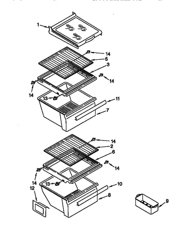 Refrigerator shelf