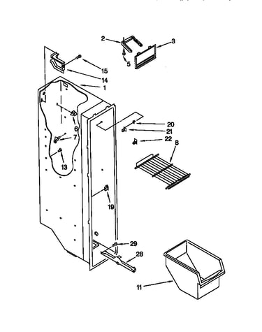 Freezer liner
