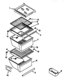 Refrigerator shelf
