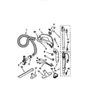 Kenmore 11628412790 hose and attachment diagram