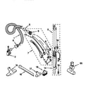 Kenmore 11627512790 hose and attachment diagram