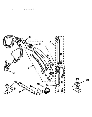 Hose and attachment