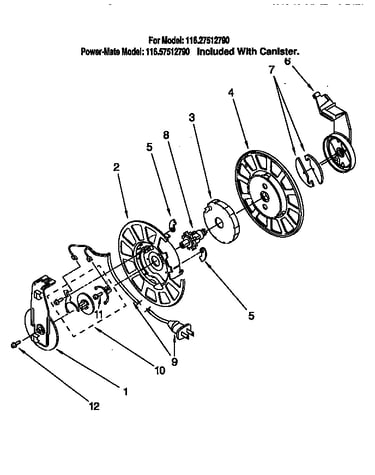 Power cord reel