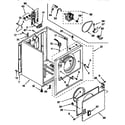 Whirlpool LER5644EQ2 cabinet diagram