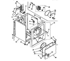 Whirlpool LER5644EZ2 cabinet diagram