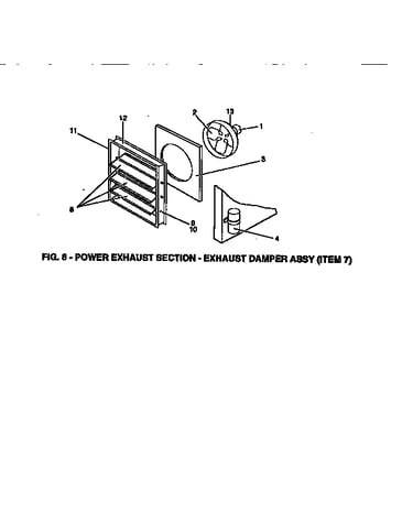 Power exhaust section